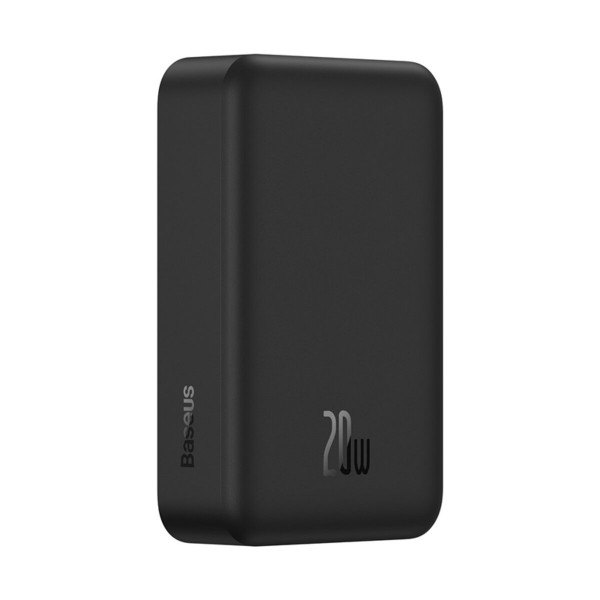 Зовнішній акумулятор Baseus Magnetic Mini Wireless Fast Charge Power Bank 20000mAh 20W Black