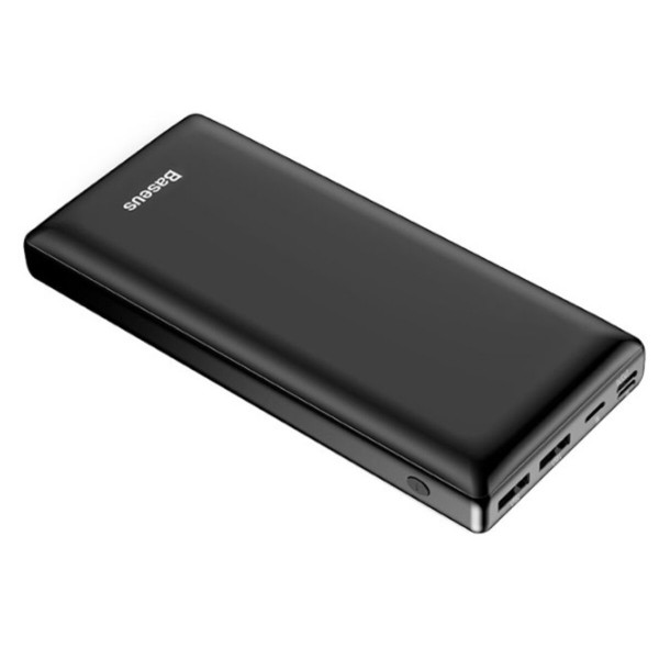 Зовнішній акумулятор Baseus Mini JA Fast charge power bank 3A 30000mAh Black