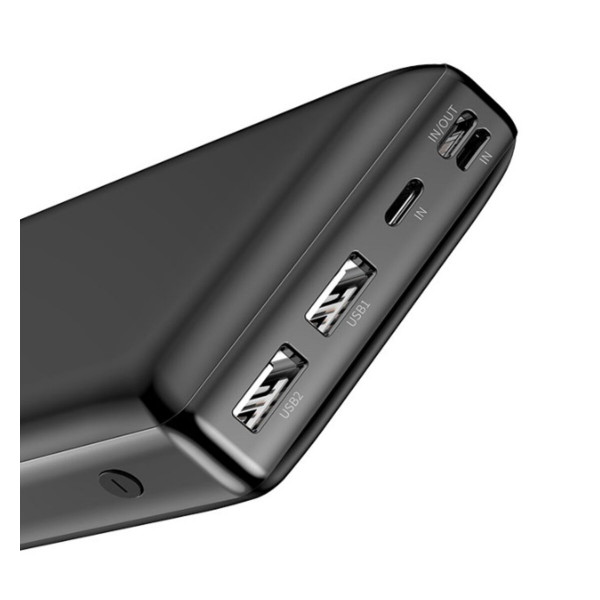 Зовнішній акумулятор Baseus Mini JA Fast charge power bank 3A 30000mAh Black