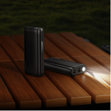 Зовнішній акумулятор BOROFONE BJ86 Victoria power bank(20000mAh) Black (6941991126468)