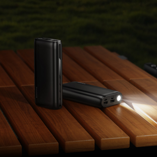 Зовнішній акумулятор BOROFONE BJ86 Victoria power bank(20000mAh) Black (6941991126468)