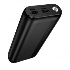 Зовнішній акумулятор BOROFONE BJ86 Victoria power bank(20000mAh) Black (6941991126468)