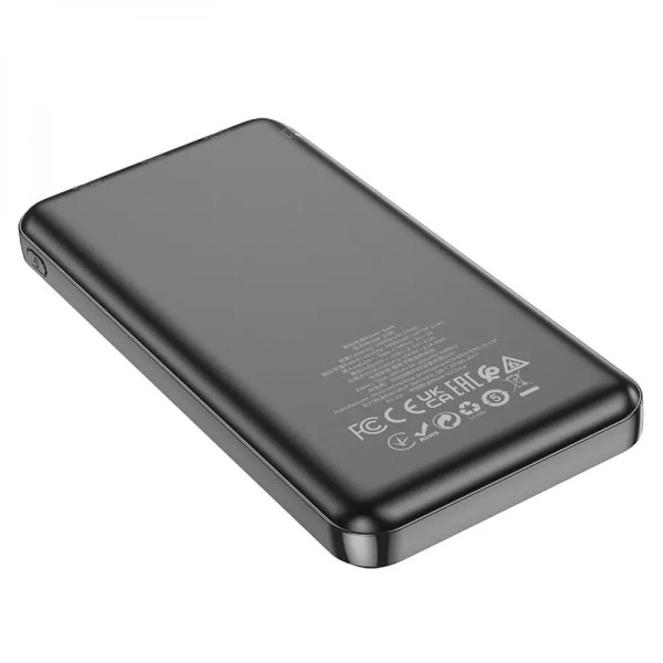 Зовнішній акумулятор HOCO J100 High-ranking power bank(10000mAh) Black