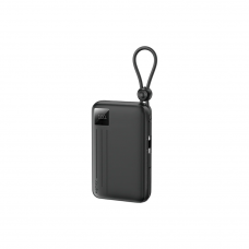 Зовнішній акумулятор REMAX 22.5W Dual cables fast charging power bank 20000mAh FC-15 Black (6954851254287)