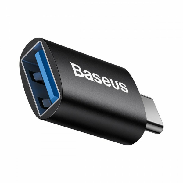 Адаптер Baseus Ingenuity Series Mini OTG Adaptor Type-C to USB-A 3.1 Чорний