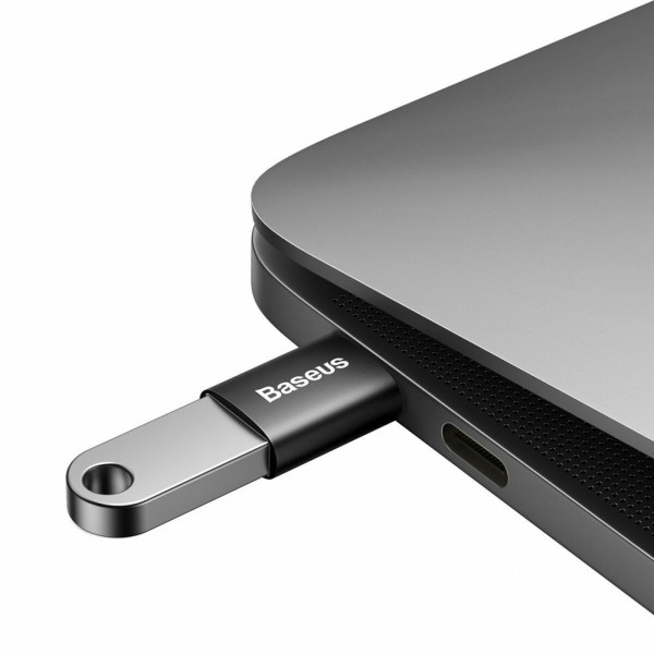 Адаптер Baseus Ingenuity Series Mini OTG Adaptor Type-C to USB-A 3.1 Чорний