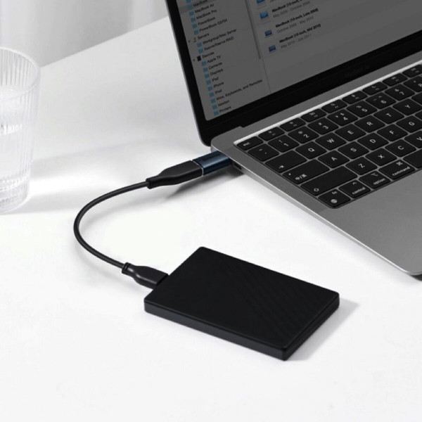 Адаптер Baseus Ingenuity Series Mini OTG Adaptor Type-C to USB-A 3.1 Blue