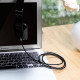 Аудіокабель Baseus Yiven Audio Cable M30 1M Silver+Black