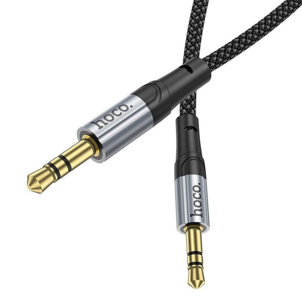 Аудiокабель HOCO UPA26 AUX Fresh audio cable, 1m Чорний