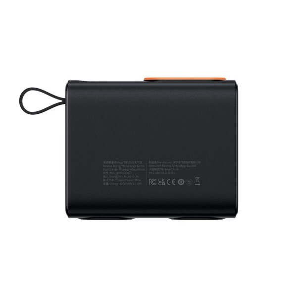 Автомобільний насос Baseus Mega EnergyPump Series Dual Cylinder Wireless Inflator