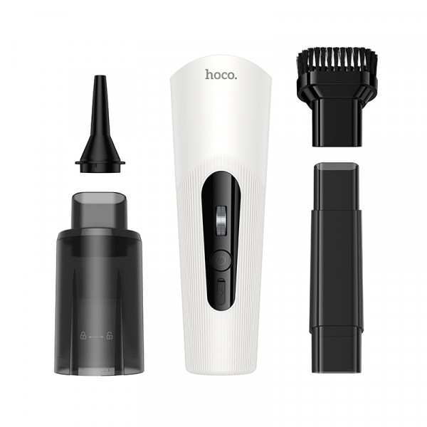 Автомобільний пилосос HOCO ZP16 Wave wireless vacuum cleaner(blowing and suction integrated) White (6942007660853)