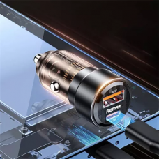 Автомобільний зарядний пристрій REMAX Walking Series 75W PD+QC 1C+1A Fast Car Charger RCC360 Black (6954851209133)