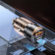 Автомобільний зарядний пристрій REMAX Walking Series 75W PD+QC 1C+1A Fast Car Charger RCC360 Black (6954851209133)