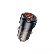 Автомобільний зарядний пристрій REMAX Walking Series 75W PD+QC 1C+1A Fast Car Charger RCC360 Black (6954851209133)