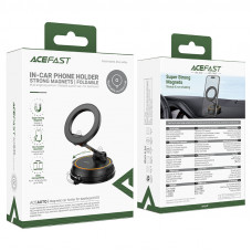 Автотримач для телефона ACEFAST D55 magnetic car holder for dashboard Black (6974316284338)