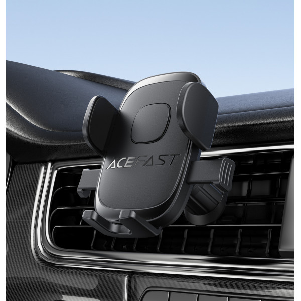Автотримач для телефона ACEFAST D56 one-key lock car holder for air vent Black (6974316284710)