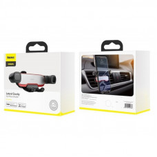 Автотримач для телефона Baseus Mr Hui Gravity Car Mount Silver (SUYL-HU0S)