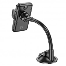 Автотримач для телефона HOCO H38 Cheetah car holder(windshield) Black (6942007617208)