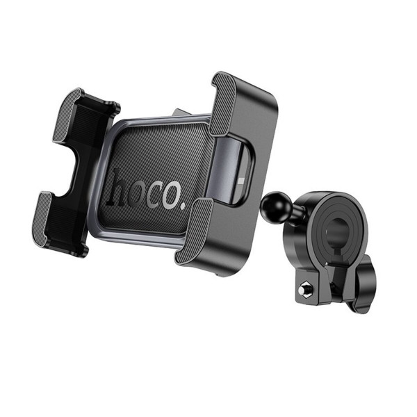 Автотримач для телефона HOCO H82 Vista bicycle Motorcycle Universal holder Black Metal Gray