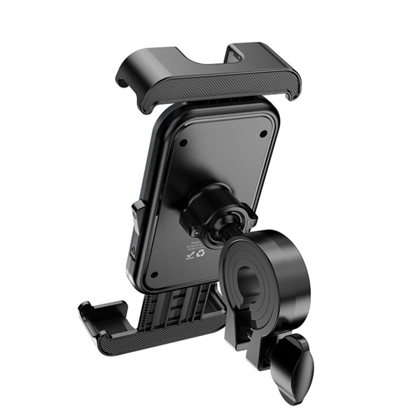 Автотримач для телефона HOCO H82 Vista bicycle Motorcycle Universal holder Black Metal Gray