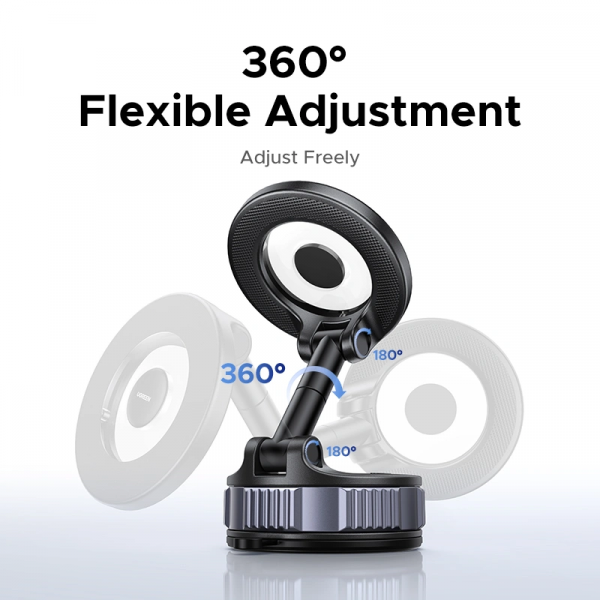 Автотримач для телефона UGREEN LP970 Suction Cup Magnetic Phone Mount (UGR-75666)