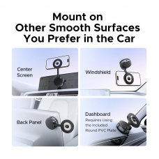 Автотримач для телефона UGREEN LP970 Suction Cup Magnetic Phone Mount (UGR-75666)