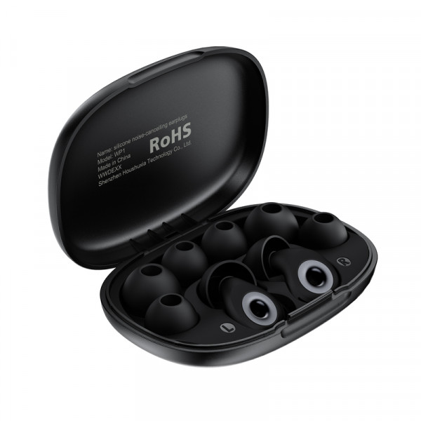 Беруші ACEFAST WP1 Silicone noise-cancelling earplugs Black (6974316286608)