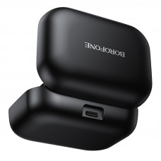 Бездротова мікрофонна система BOROFONE BFK17 Lemai wireless microphone Type-C Black (6941991127038)