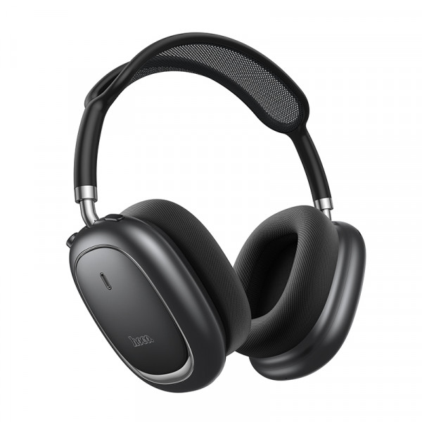 Бездротові накладні навушники HOCO W68 Calma ANC noise-canceling BT headphones(App) Metal Gray (6942007674003)
