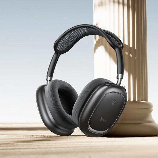 Бездротові накладні навушники HOCO W68 Calma ANC noise-canceling BT headphones(App) Metal Gray (6942007674003)