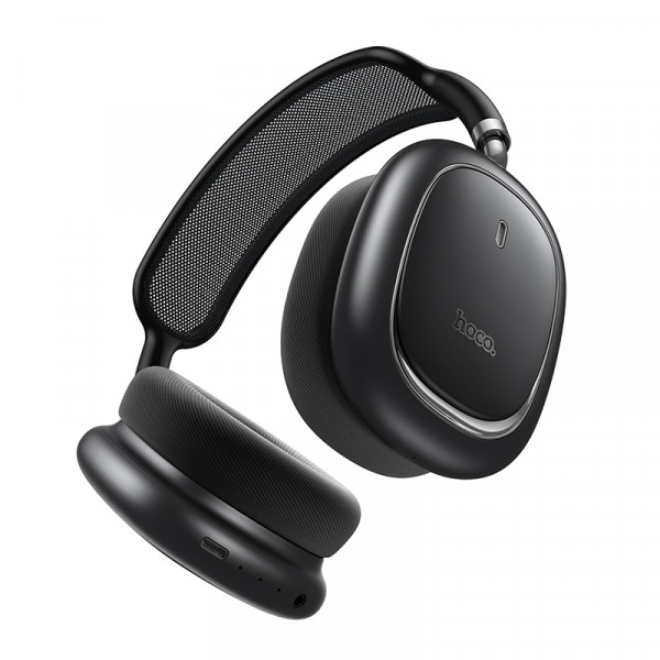 Бездротові накладні навушники HOCO W68 Calma ANC noise-canceling BT headphones(App) Metal Gray (6942007674003)