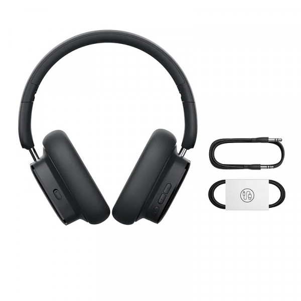 Бездротові навушники Baseus Bowie H1i Noise-Cancellation Wireless Headphones Cluster Black