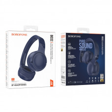Бездротові навушники BOROFONE BO32 Show BT headphones Blue