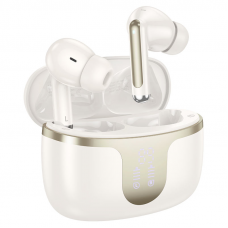 Бездротові навушники HOCO EQ10 Harmony true wireless BT headset Milky White (6942007618687)