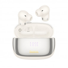 Бездротові навушники HOCO EQ20 Rhyme true wireless ANC+ENC noise reduction BT headset Milky White