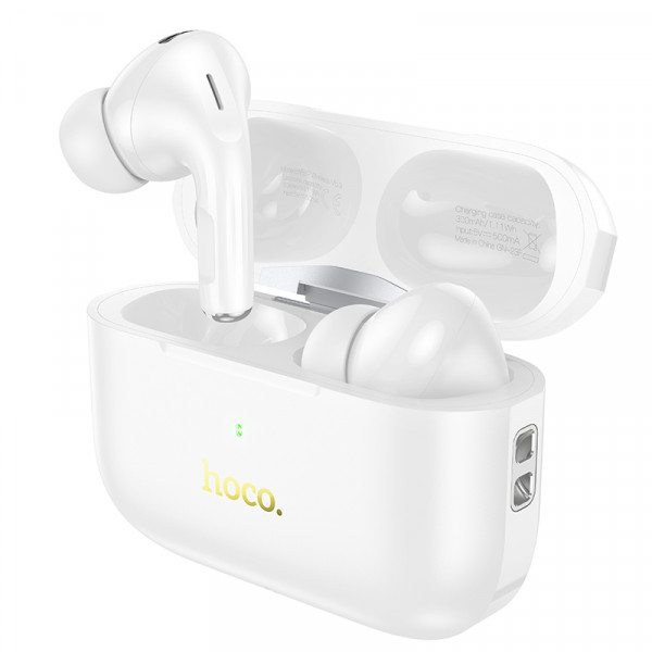 Бездротові навушники HOCO EW56 Plus Generoso true wireless ANC noise reduction BT headset White (6942007606707)