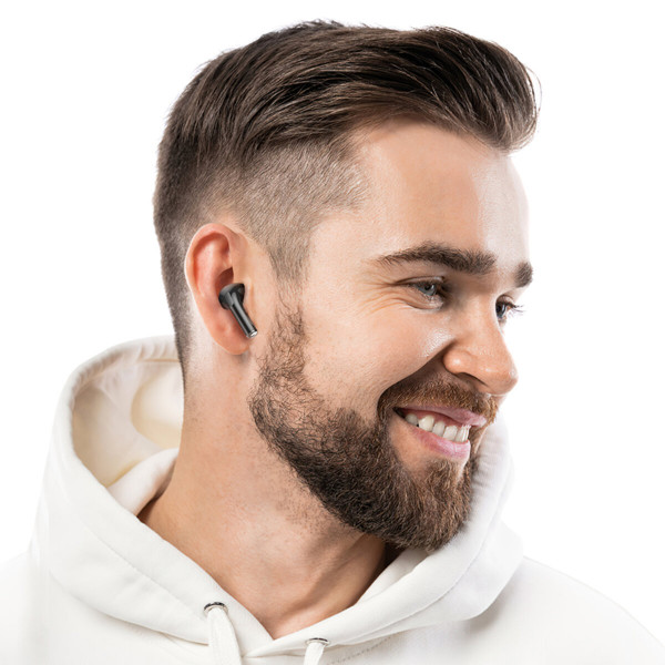 Бездротові навушники HOCO EW60 Plus Norman true wireless ANC BT headset Black