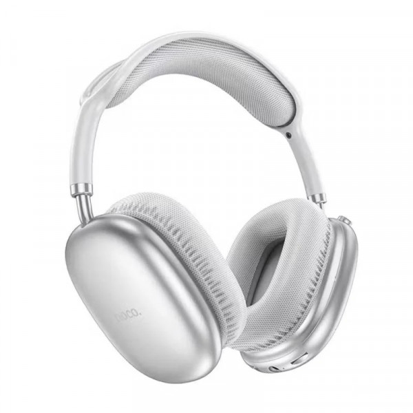 Бездротові навушники HOCO W35 Air Triumph BT headset Silver (6942007616348)