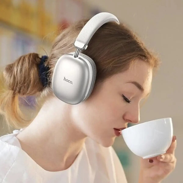 Бездротові навушники HOCO W35 wireless headphones Silver