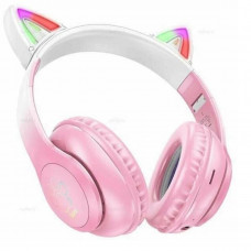 Бездротові навушники HOCO W42 Cat ears BT headphones Cherry Blossom