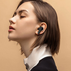 Бездротові навушники TWS ACEFAST W6 smart screen,ENC, IPX4, Black (6974316285687)