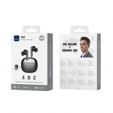 Бездротові навушники TWS WIWU T33 PRO, ENC+ANC, IPX4, Black (6977703654370)