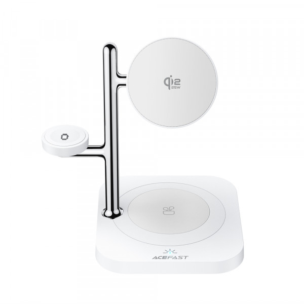 Бездротовий зарядний пристрій ACEFAST E39 desktop 4-in-1 wireless charging holder White (6974316286110)