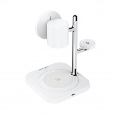 Бездротовий зарядний пристрій ACEFAST E39 desktop 4-in-1 wireless charging holder White (6974316286110)