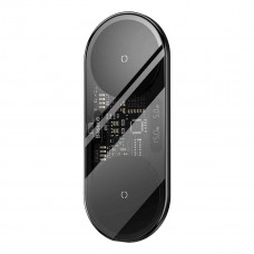 Бездротовий зарядний пристрій Baseus Digital LED Display 2in1 Wireless Charger 20W Чорний Universal version