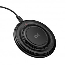 Бездротовий зарядний пристрій BOROFONE BQ40 Crown desktop wireless fast charger Black (6941991123740)