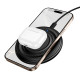 Бездротовий зарядний пристрій BOROFONE BQ40 Crown desktop wireless fast charger Black (6941991123740)