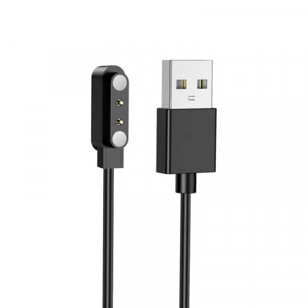 Бездротовий зарядний пристрій для смарт-годинника HOCO Y34/Y37/Y41 Smart sports watch charging cable Black (6942007662727)