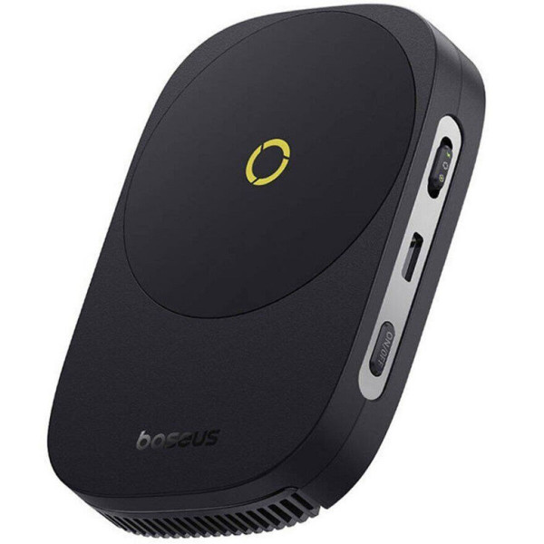 Бездротовий зарядний пристрій з кулером для мобільного Baseus MagPro II Series Ultra-Thin Magnetic Phone Cooler (with Wireless Charger) Cosmic Black