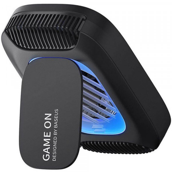 Бездротовий зарядний пристрій з кулером для мобільного Baseus MagPro II Series Ultra-Thin Magnetic Phone Cooler (with Wireless Charger) Cosmic Black